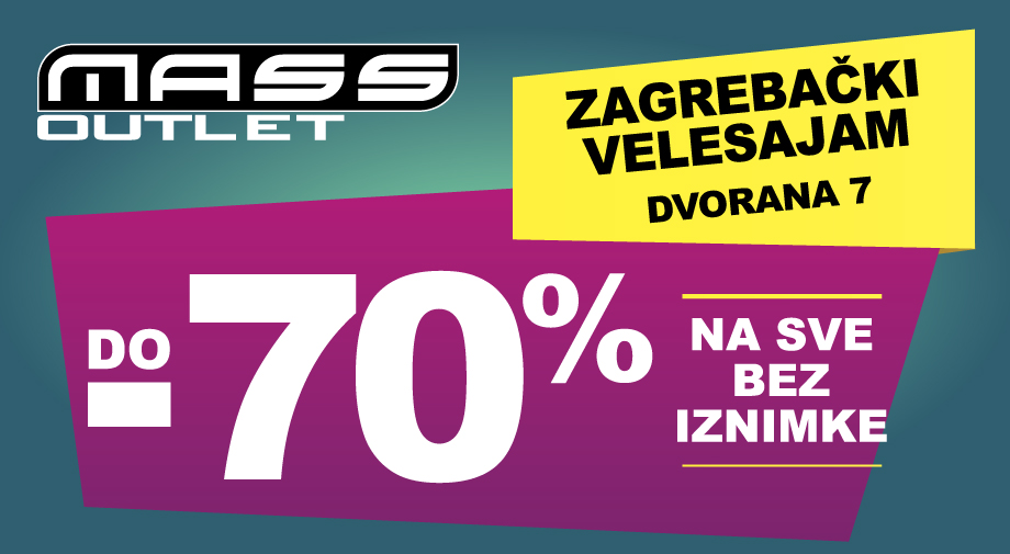 OUTLET ZAGREB ponovo s vama od 30.3.2022 na Zagrebačkom Velesajmu - Mass  Shoes